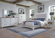 Americana Modern Bedroom - 9 Drawer Dresser - Cotton - R&R Furniture Gallery (Fountain Valley, CA)