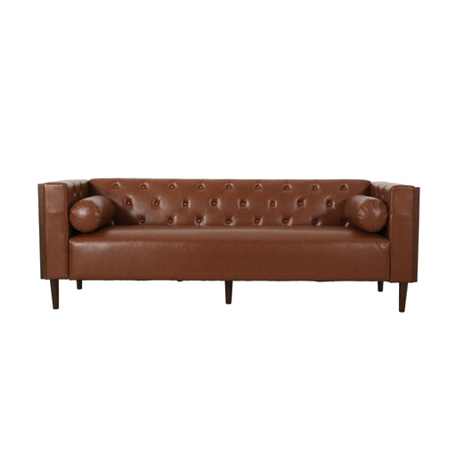 Contemporary 3 Seater Sofa With Tufted Design - R&R Furniture Gallery (Fountain Valley, CA)