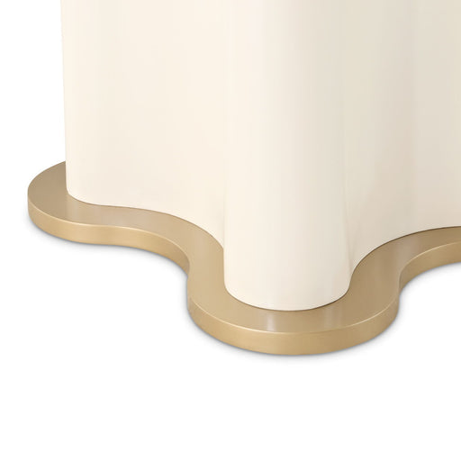 La Terrazza - 54" Round Dining Table - Creamy Pearl - R&R Furniture Gallery (Fountain Valley, CA)