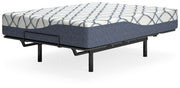 12 Inch Chime Elite 2.0 - California King Mattress - White / Blue - R&R Furniture Gallery (Fountain Valley, CA)