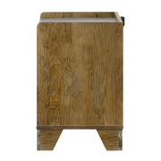 Garcia - Nightstand With LED - Light Brown - R&R Furniture Gallery (Fountain Valley, CA)