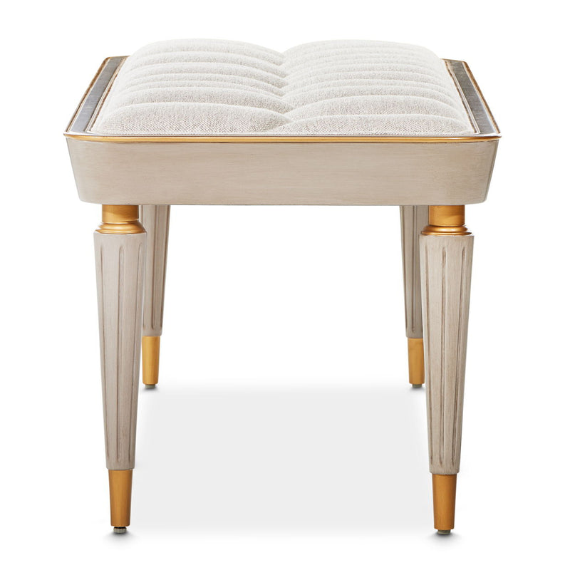 St. Charles - Bench - Dove Gray - R&R Furniture Gallery (Fountain Valley, CA)