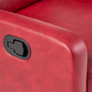 Contemporary Recliner Chair With Push Back Function - R&R Furniture Gallery (Fountain Valley, CA)