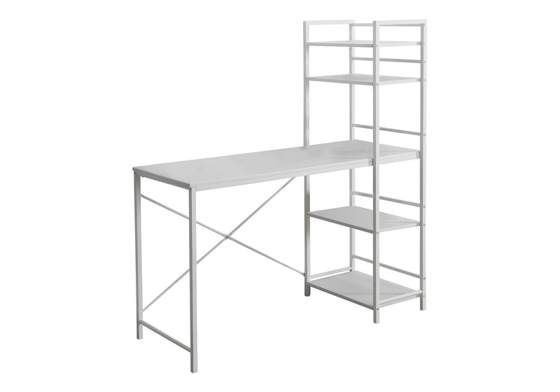 Computer Desk For Home Office, Laptop Storage Shelves - R&R Furniture Gallery (Fountain Valley, CA)