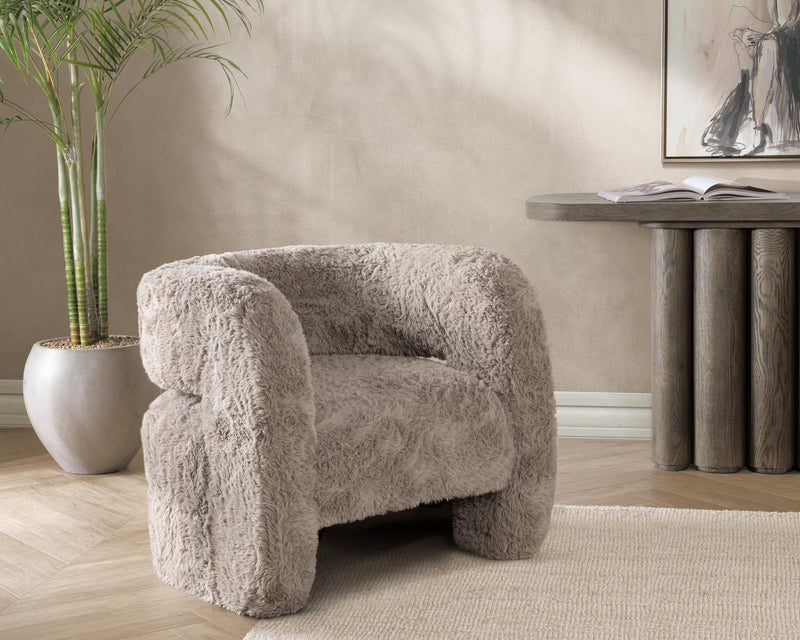 Teddy - Plush Accent Chair - R&R Furniture Gallery (Fountain Valley, CA)