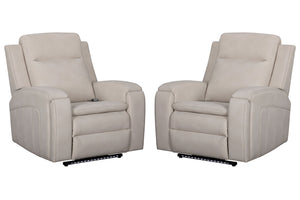 Armstrong - Power Recliner With Heat, Massage And Auto-Glide - R&R Furniture Gallery (Fountain Valley, CA)