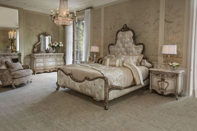 Platine de Royale - Panel Bed - R&R Furniture Gallery (Fountain Valley, CA)