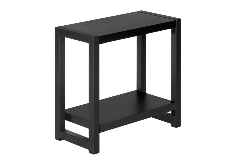 Accent Side Table, Narrow, Small, 2 Tier, Contemporary And Modern - R&R Furniture Gallery (Fountain Valley, CA)