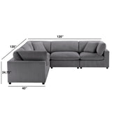 Chelsea - Modular 5 Piece Sectional - R&R Furniture Gallery (Fountain Valley, CA)