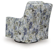 Dustinford - Swivel Glider Accent Chair - Multi - R&R Furniture Gallery (Fountain Valley, CA)