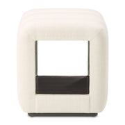 Belmont Place - Vanity Bench - Cream / Espresso - R&R Furniture Gallery (Fountain Valley, CA)
