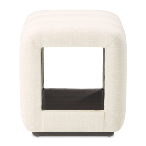 Belmont Place - Vanity Bench - Cream / Espresso - R&R Furniture Gallery (Fountain Valley, CA)
