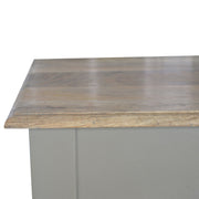 Hand Painted Writing Desk - Gray - R&R Furniture Gallery (Fountain Valley, CA)