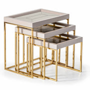 Carmela - Nesting Tables (Set of 3) - R&R Furniture Gallery (Fountain Valley, CA)