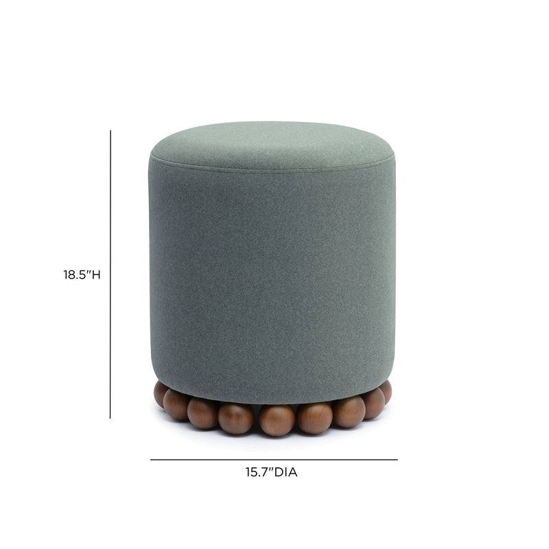 Dex - Performance Vegan Mohair Ottoman