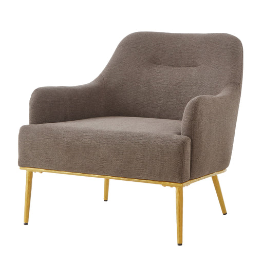 Modern Elegance Accent Chair With Curved Backrest - R&R Furniture Gallery (Fountain Valley, CA)