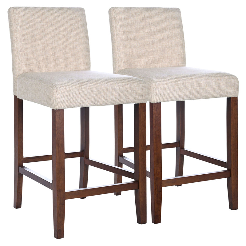 Dorian - Counter Chair (Set of 2) - Beige - R&R Furniture Gallery (Fountain Valley, CA)