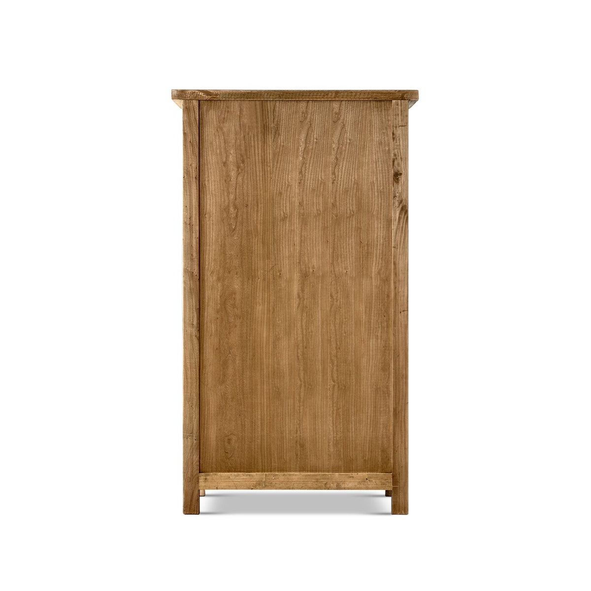 Jennifer Taylor Home Fable 2 Door Storage Cabinet in light natural brown wood with classic accent cabinet design.