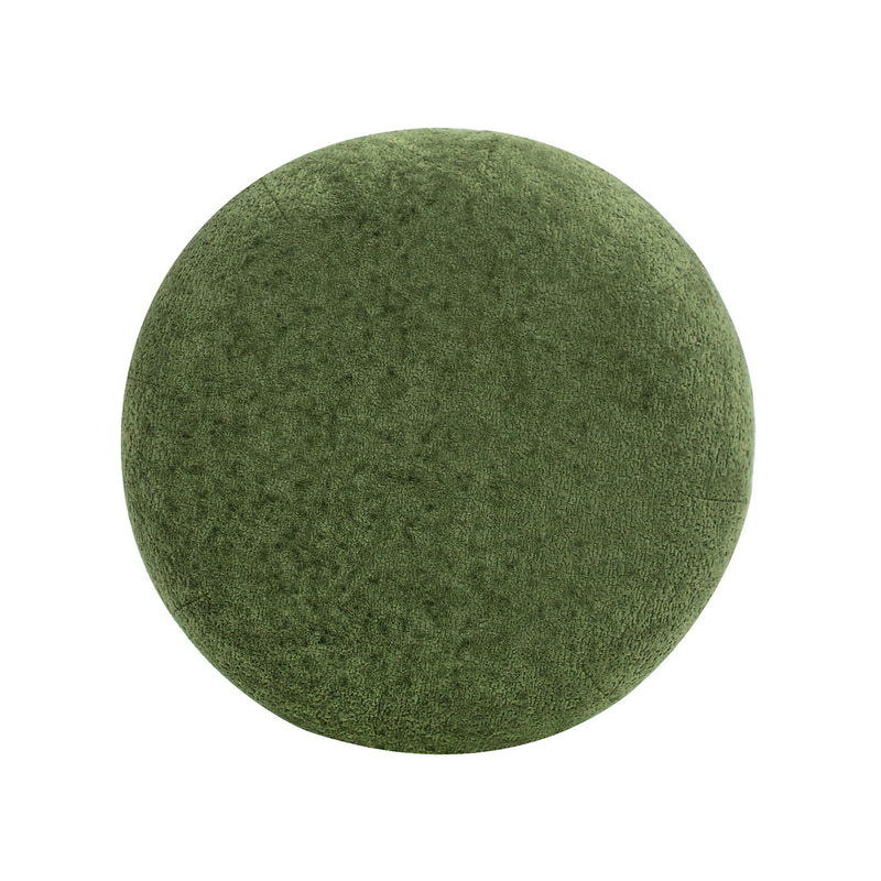 Nest - Low Round Upholstered Ottoman - R&R Furniture Gallery (Fountain Valley, CA)