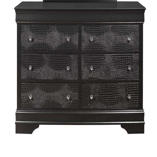 Shaker - Crocodile Metallic Dresser - R&R Furniture Gallery (Fountain Valley, CA)