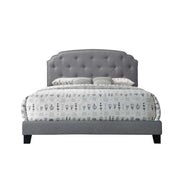 Tradilla - Queen Bed - Gray Fabric - R&R Furniture Gallery (Fountain Valley, CA)