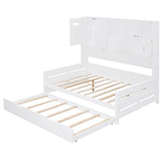 Daybed With All-In-One Cabinet And Shelf - R&R Furniture Gallery (Fountain Valley, CA)