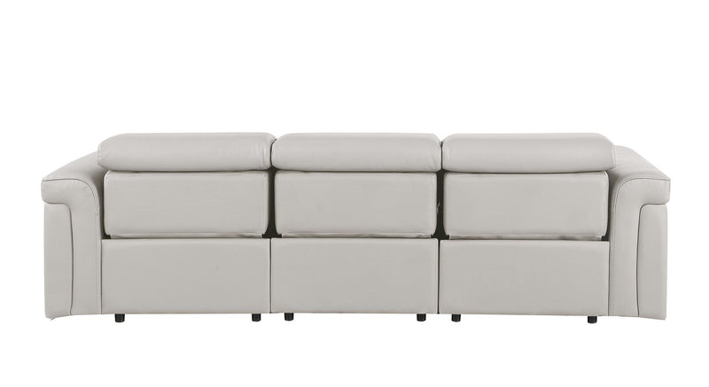 1126 - 3-Piece Modular Power Reclining Sofa In With 2 Power Recliners & Power Headrests