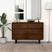 Dubrovnik - Dresser With 6 Drawers - Brown - R&R Furniture Gallery (Fountain Valley, CA)