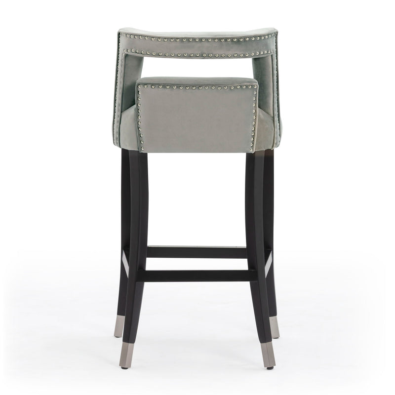 Hart - Velvet Stool - R&R Furniture Gallery (Fountain Valley, CA)