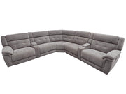 Richland - Modular Power Reclining Sectional With Power Adjustable Headrests - R&R Furniture Gallery (Fountain Valley, CA)