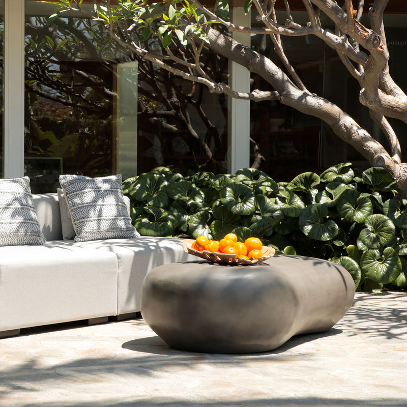 Sicilly - Outdoor Coffee Table - Dark Gray