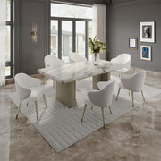 Charity - Side Chair (Set of 2) - Gray Oak - R&R Furniture Gallery (Fountain Valley, CA)
