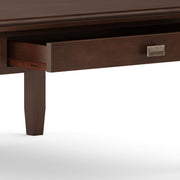 Artisan - Square Coffee Table - Russet Brown - R&R Furniture Gallery (Fountain Valley, CA)