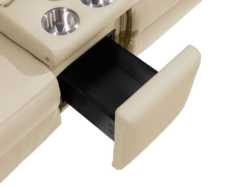 1246 - Modular Power Dual Reclining Sofa, Console Loveseat, And Chair Set With Power Headrests