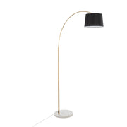Lumi Source March contemporary floor lamp with elegant finish, showcasing a sleek modern design and tall standing structure.