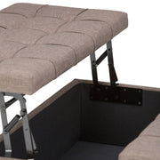 Harrison - Upholstered Coffee Table Storage Ottoman - R&R Furniture Gallery (Fountain Valley, CA)