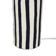 Maiori - Striped Papier Mache Table Lamp - R&R Furniture Gallery (Fountain Valley, CA)
