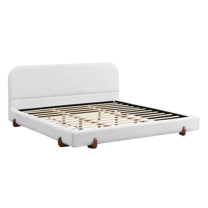 Elegant Upholstered Bed Frame - R&R Furniture Gallery (Fountain Valley, CA)