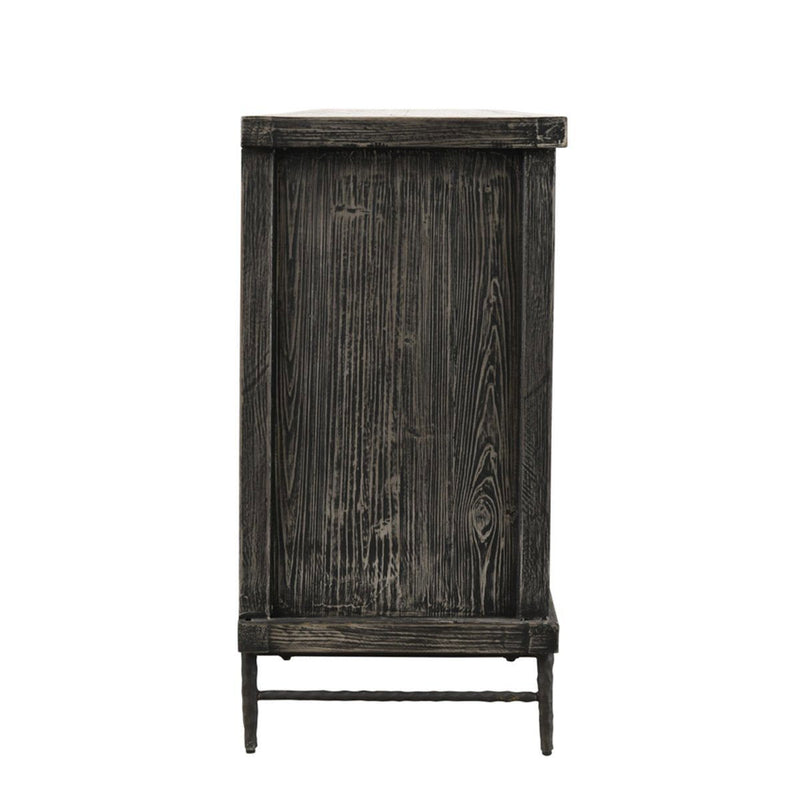 Willmark - 6 Door Iron Leg Sideboard - R&R Furniture Gallery (Fountain Valley, CA)
