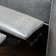 Wide Manual Club Recliner - Dark Gray - R&R Furniture Gallery (Fountain Valley, CA)