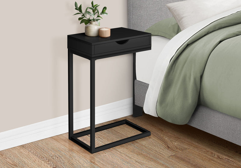Accent Table, C - Shaped Contemporary Elegant Desig - R&R Furniture Gallery (Fountain Valley, CA)