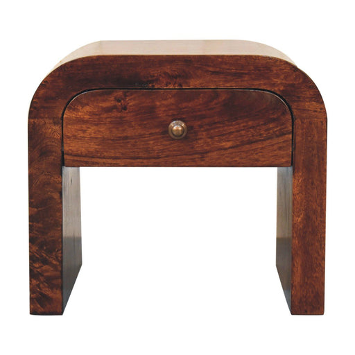 Disc Nightstand - Walnut - R&R Furniture Gallery (Fountain Valley, CA)