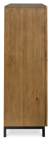 Wrenridge - Accent Cabinet - Gray Brown - R&R Furniture Gallery (Fountain Valley, CA)