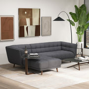 Addison - L Shape Sectional Sofa Tufted - R&R Furniture Gallery (Fountain Valley, CA)