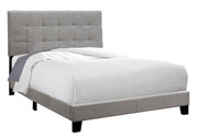 Bed, Upholstered, Frame Only, Transitional - R&R Furniture Gallery (Fountain Valley, CA)