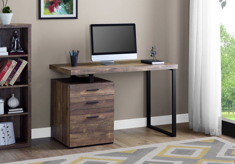 Computer Desk For Home Office, Left, Right Set - Up, Ample Storage Drawers - R&R Furniture Gallery (Fountain Valley, CA)