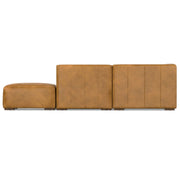 Rex - Handcrafted Sectional Sofa And Ottoman - R&R Furniture Gallery (Fountain Valley, CA)
