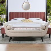Alma - Tufted Flared Arm Entryway Bench - R&R Furniture Gallery (Fountain Valley, CA)