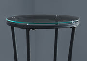 Accent Side Table, Plant Stand, Round, Contemporary & Modern - Black - R&R Furniture Gallery (Fountain Valley, CA)