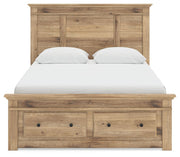 Makidern - Panel Storage Bed With Under Bed Storage Unit And Storage Footboard - R&R Furniture Gallery (Fountain Valley, CA)